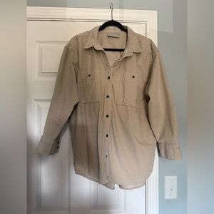 The Oversized Corduroy Shirt